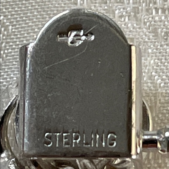 Sterling Silver Braided Chain bracelet - Picture 7 of 11